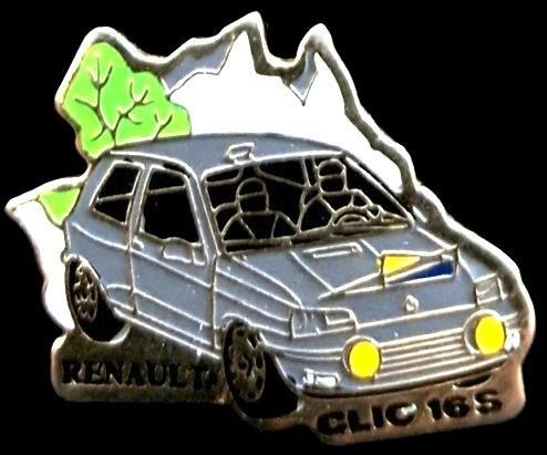 Renault Clio 16 S pin, Verzenden, Nieuw, Transport, Speldje of Pin