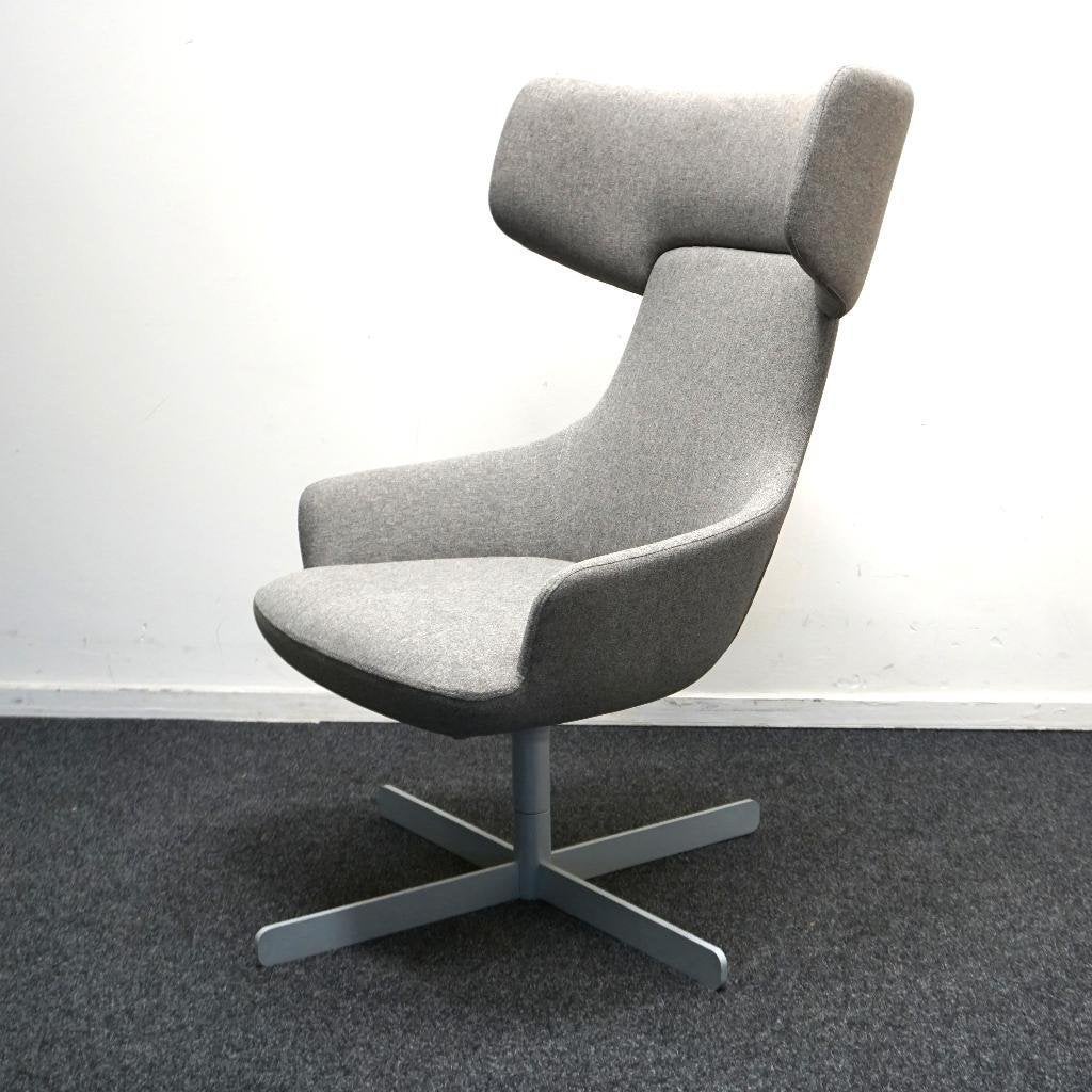 DeBerenn Hendrix Design Fauteuils | Grijs | Draaibaar |Stoel