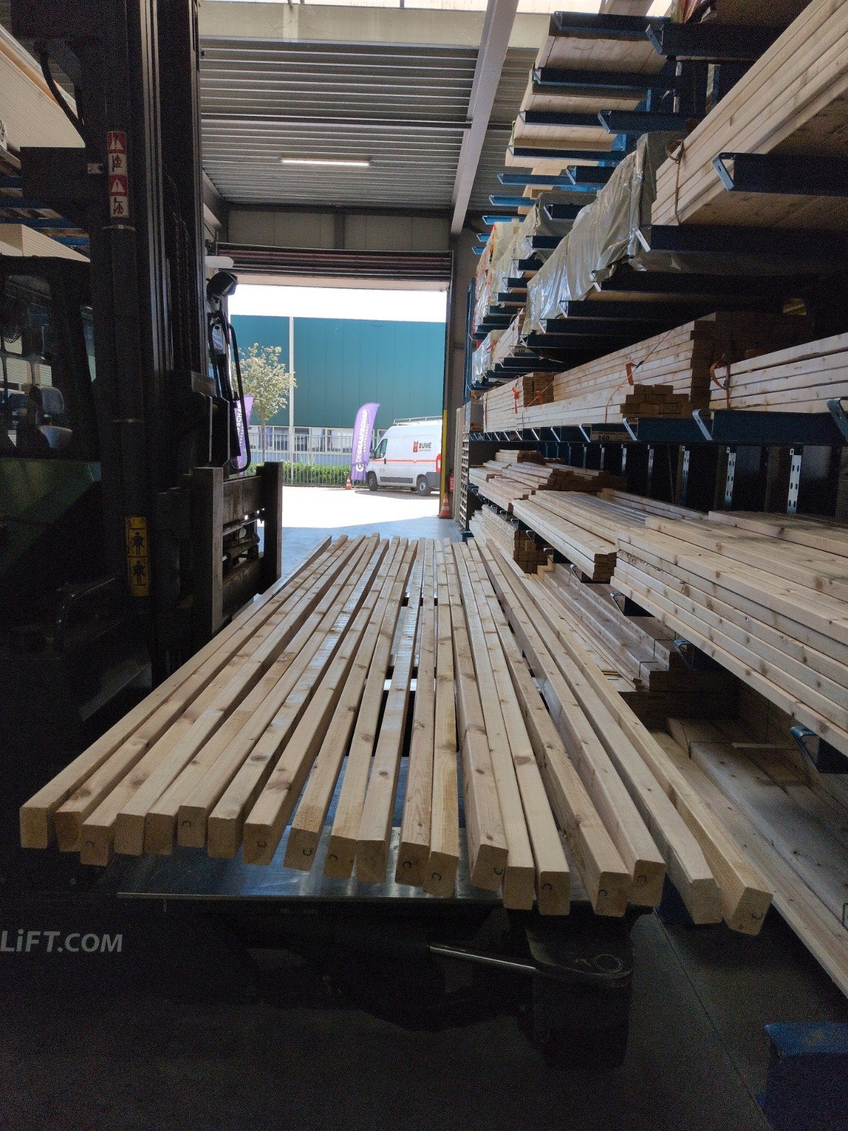 Vuren 47x75 (45x70) 420cm, Ophalen, 250 cm of meer, Balken