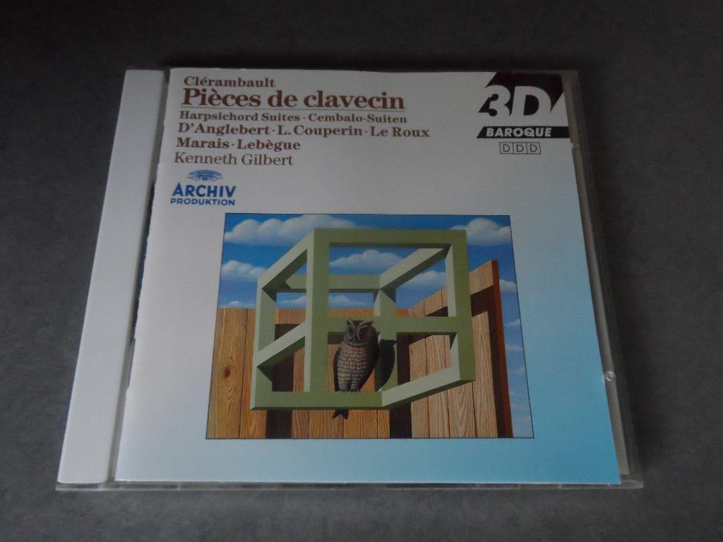 Kenneth Gilbert, Clérambault a.o. / Pièces de clavecin - CD, Verzenden, Barok, Gebruikt