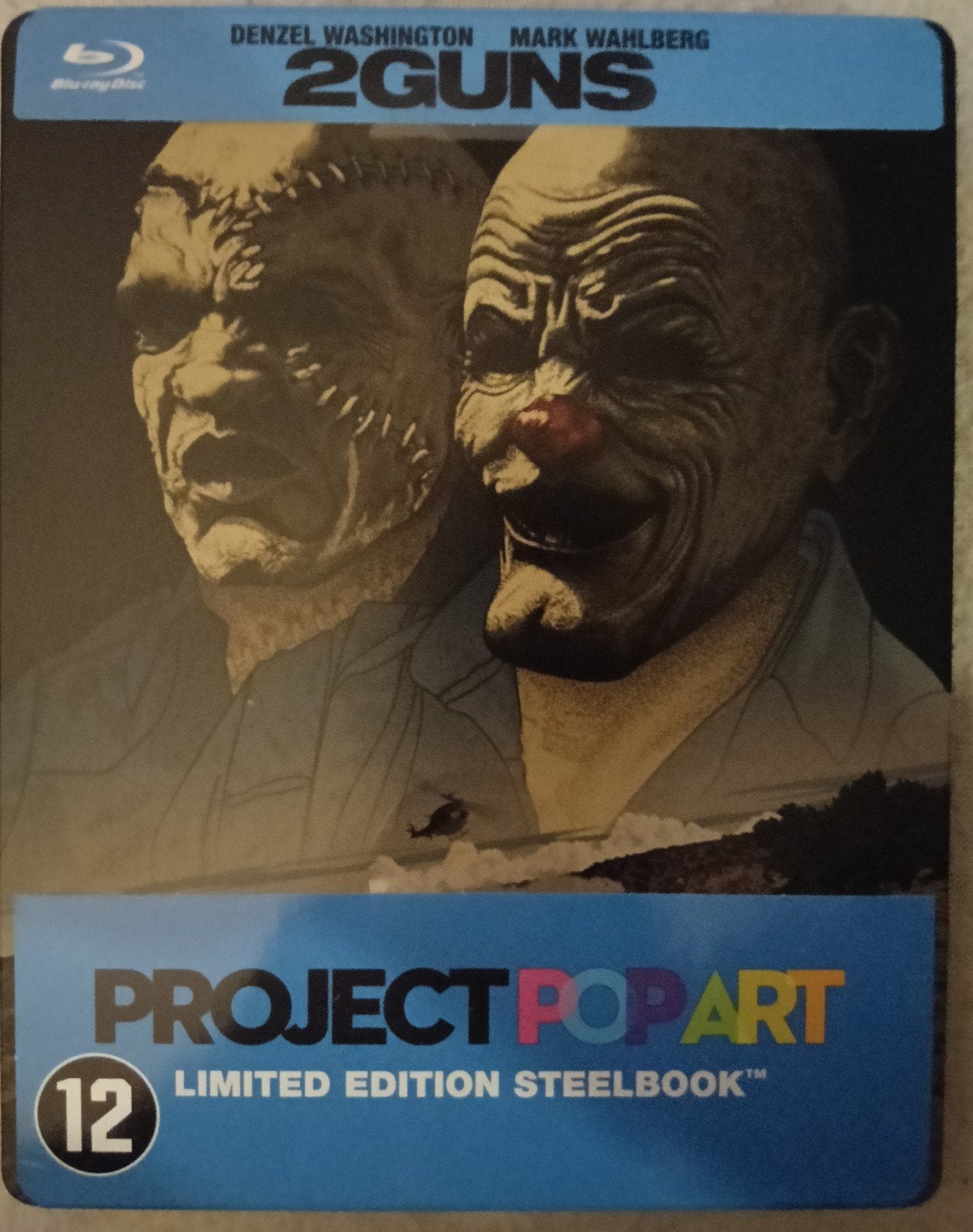 2 Guns bluray steelbook, Ophalen of Verzenden, Zo goed als nieuw, Actie