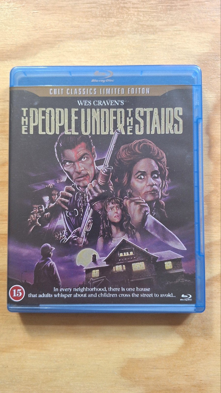 Blu Ray People Under the Stairs 1991, Cd's en Dvd's, Blu-ray, Ophalen of Verzenden, Zo goed als nieuw, Blu-ray, Horror