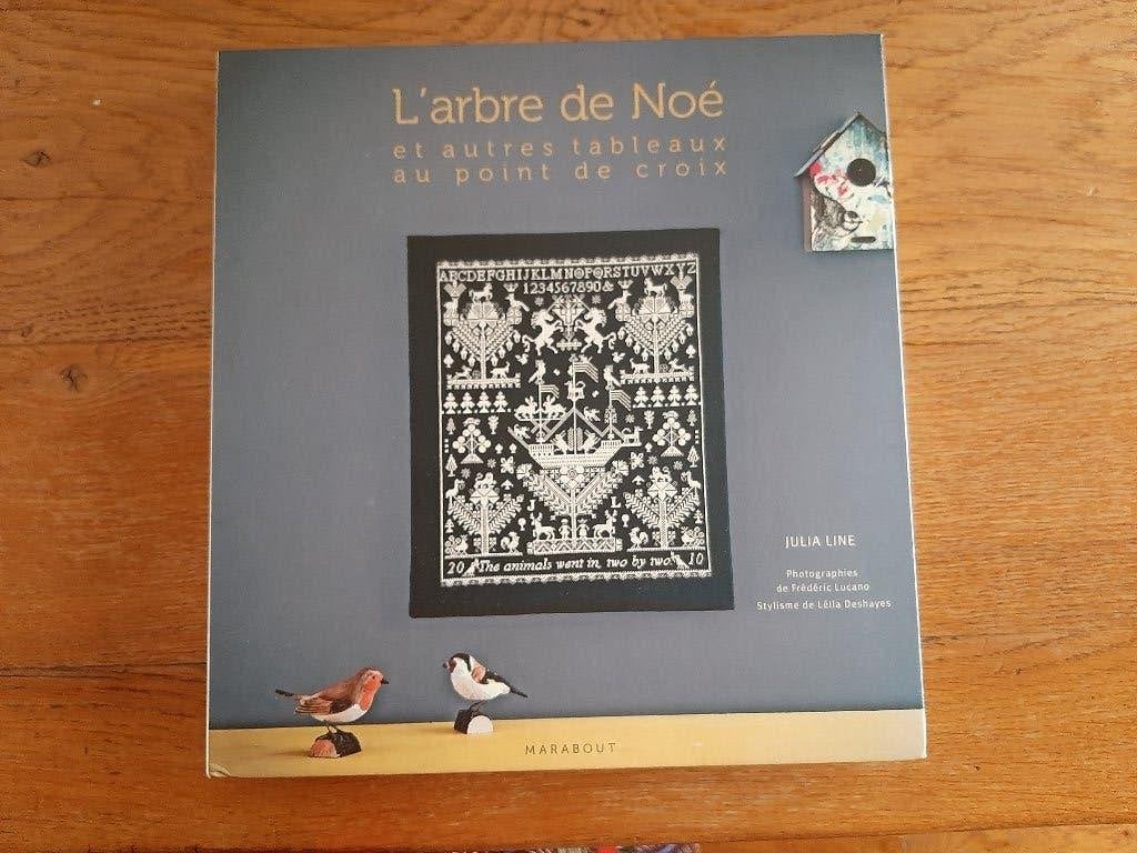 L' arbre de Noé van Julia Line, kruissteekmotieven, borduren, Ophalen of Verzenden, Nieuw, Handborduren, Patroon