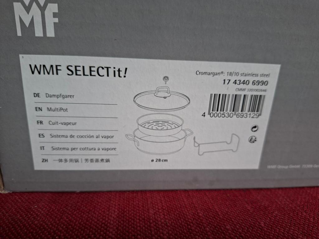 Stoompan WMF select it!, Ophalen of Verzenden, Nieuw