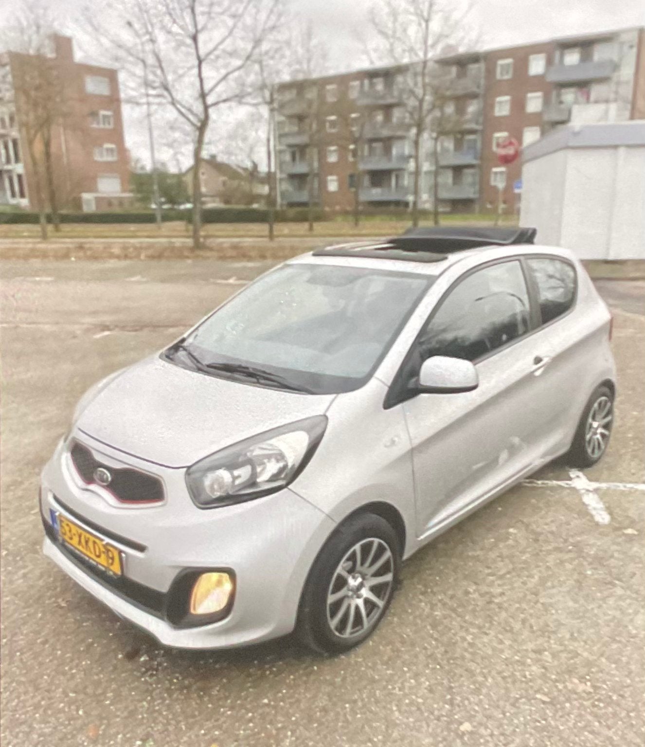 Kia Picanto 1.2 Cvvt 3-DRS 2012 Grijs, Auto diversen, Overige Auto diversen, Ophalen of Verzenden