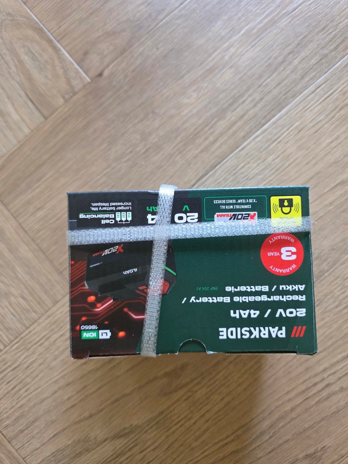 PARKSIDE 20V/4Ah Accu / Batterij - Nieuw in doos, Ophalen of Verzenden, Nieuw, Kabel of Snoer