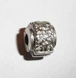 Pandora Stijl Trollbeads stijl zilver, Verzenden, Pandora, Zo goed als nieuw, 1 bedel