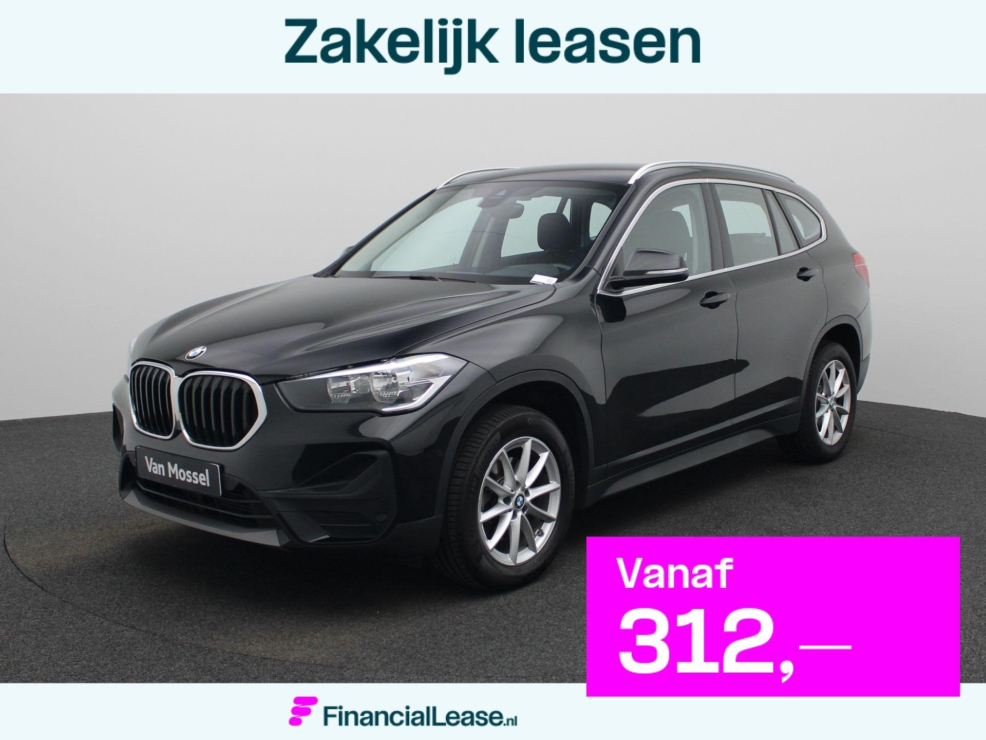 BMW X1 sDrive 18i | Airco | Navigatie | Parkeersensoren |, 12 maanden, Gebruikt, Zwart, Handgeschakeld