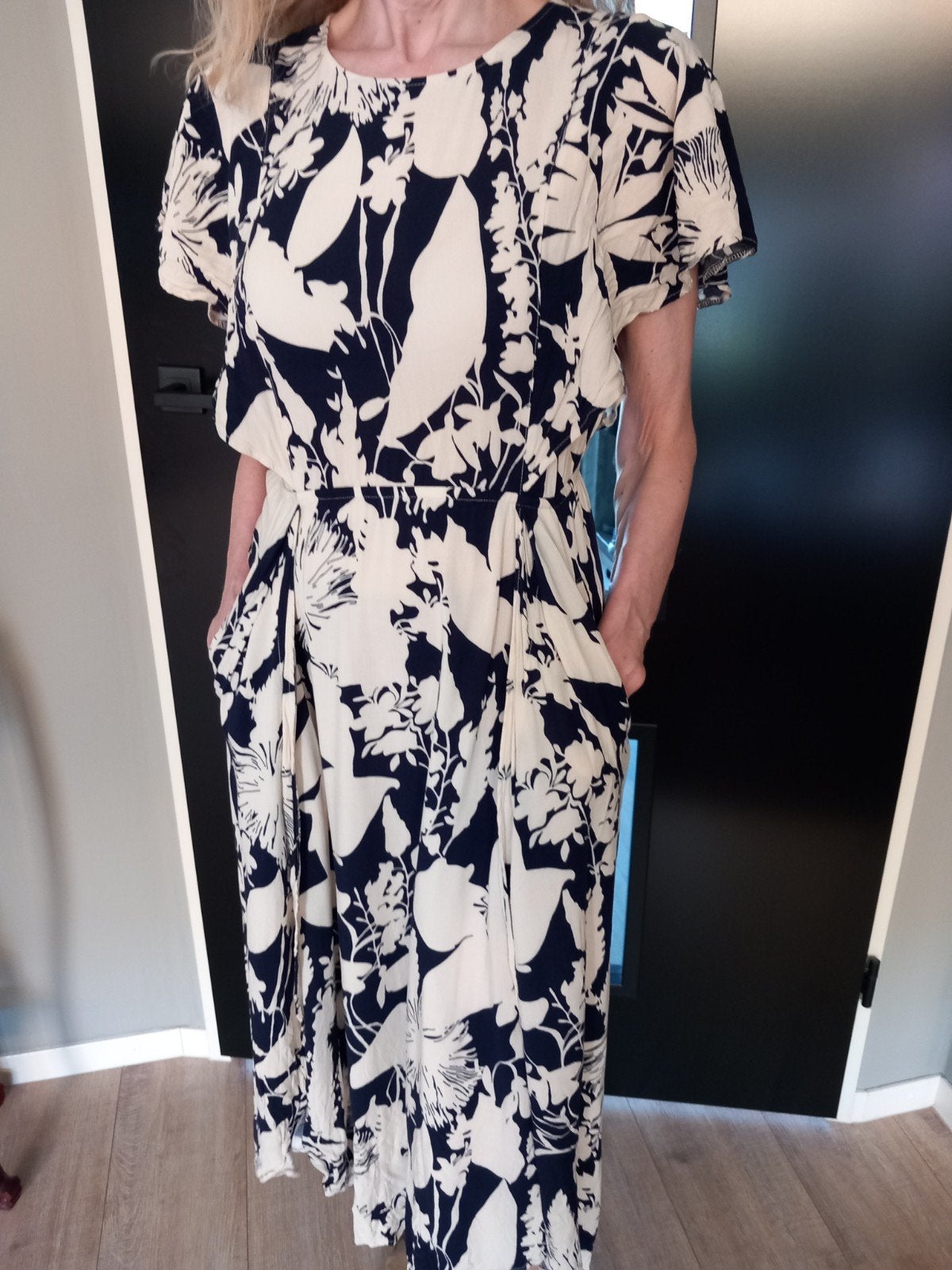 Nieuw Donna Dura luxe stroken jurk 100% Viscose  mt 36, Kleding | Dames, Jurken, Maat 38/40 (M), Wit, Nieuw, Ophalen of Verzenden