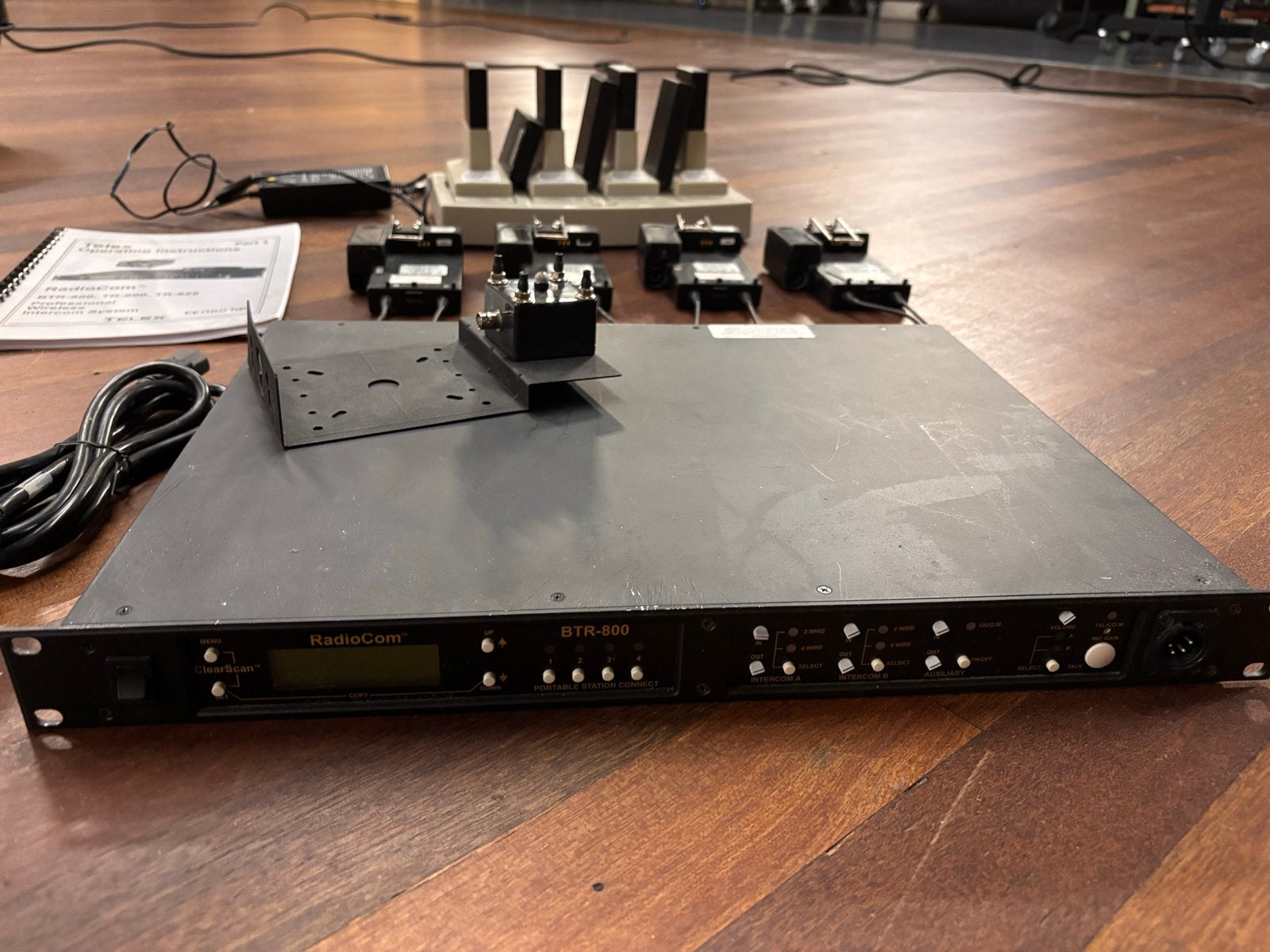 RadioCom BTR-800 Intercom Systeem met accessoires, Ophalen, Gebruikt, Audio