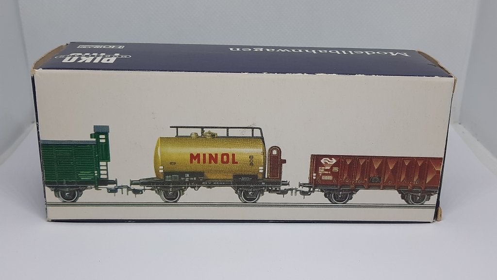 Piko H0 5/6407-010 Veetransportwagon DR met doos, Gebruikt, Gelijkstroom, Wagon, Piko