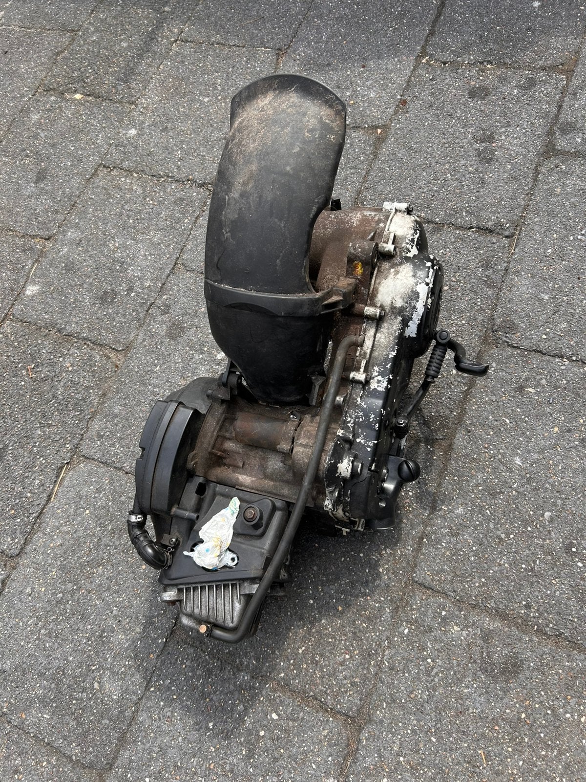 Piaggio zip 50cc 4t 2v motorblok, Ophalen, Zo goed als nieuw, Blok, Piaggio