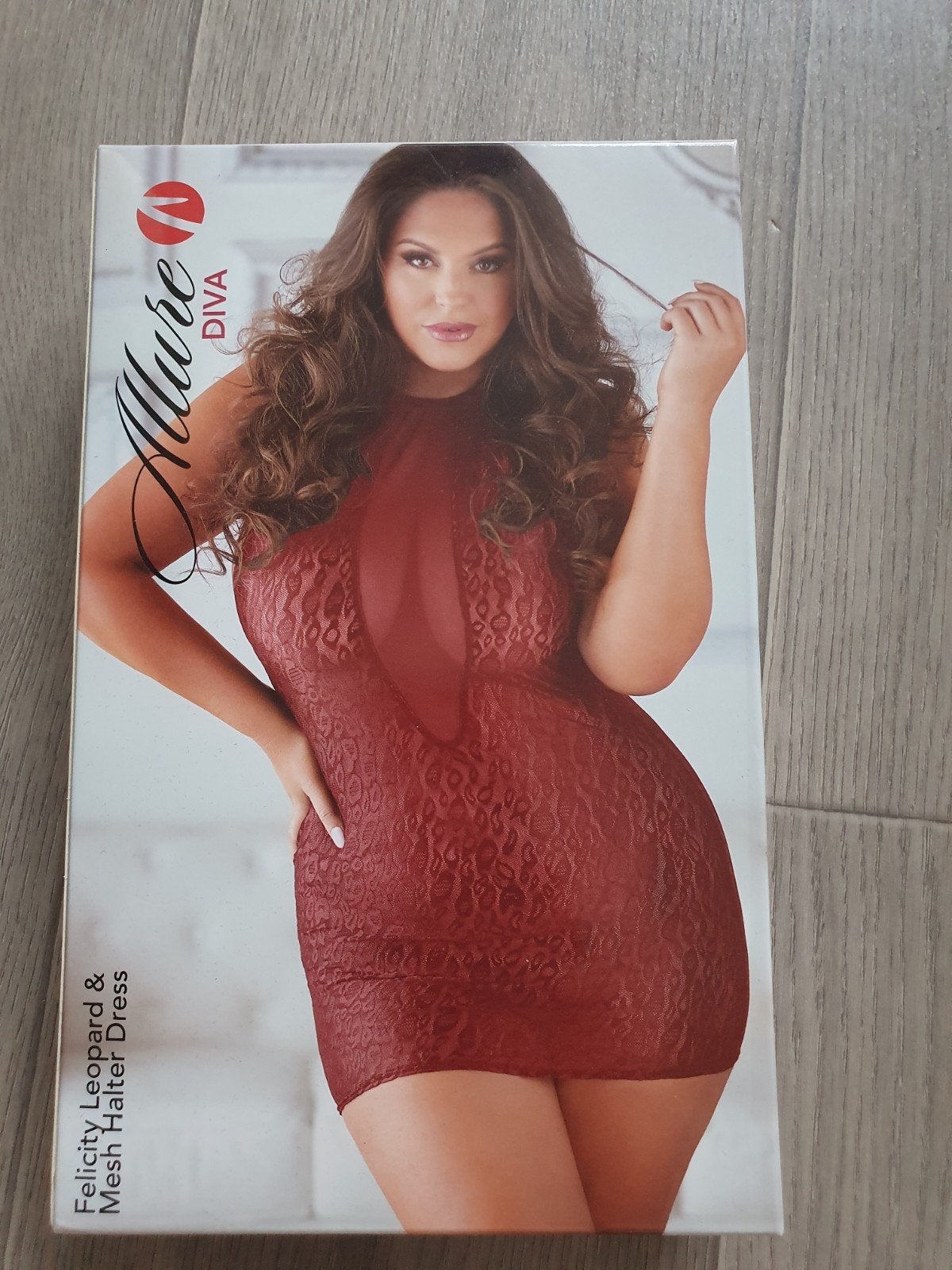 Sexy panterprint jurkje van Allure Maat XL/XXL, Verzenden, Overige kleuren