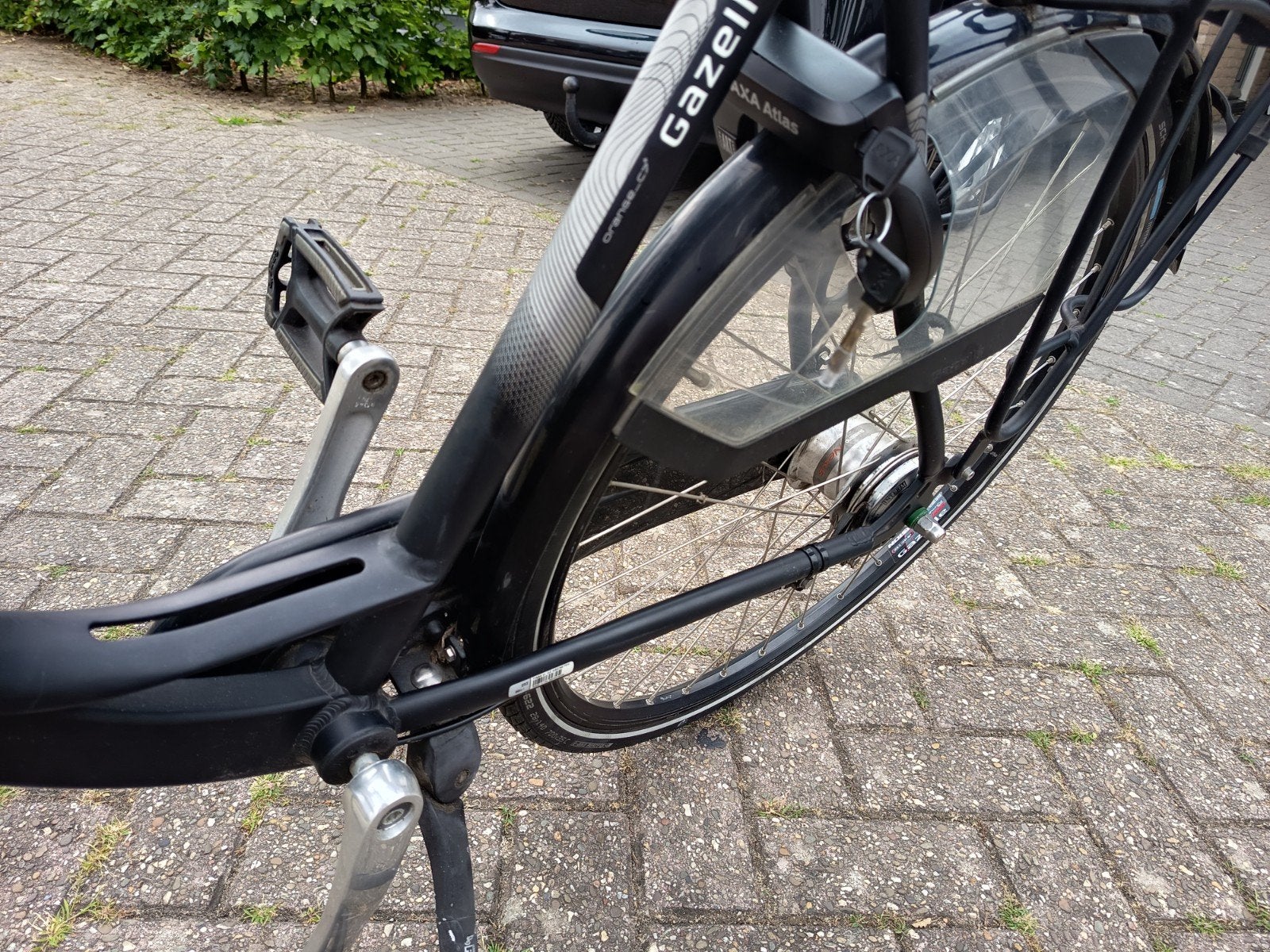 Gazelle Orange C7+ Damesfiets - 7 versnellingen, vering, Ophalen, Versnellingen, Gazelle, Trommelrem