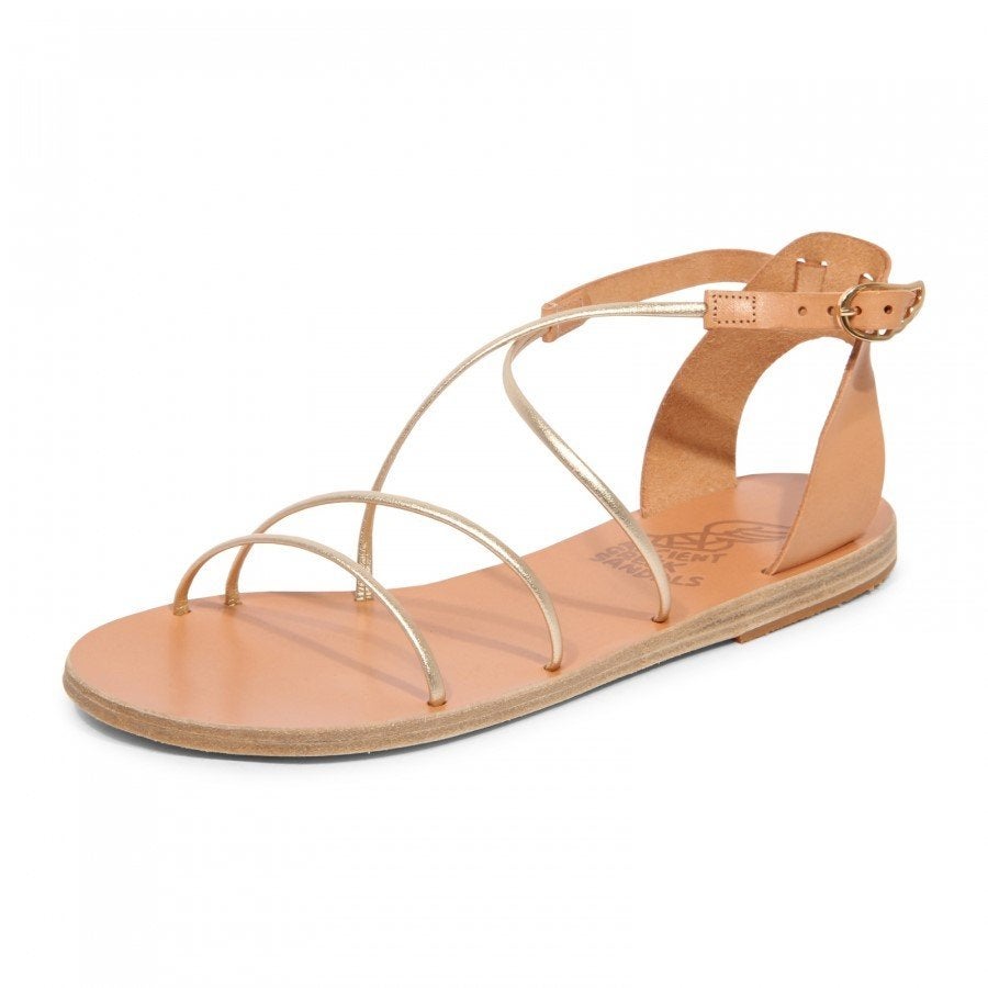 ancient greek sandals ags meloivia strap sandal | 39, Verzenden, Zwart, Sandalen of Muiltjes, Zo goed als nieuw