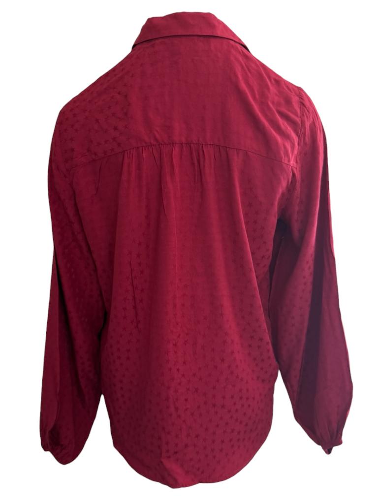 Fabienne Chapot blouse M, Ophalen of Verzenden, Zo goed als nieuw, Rood