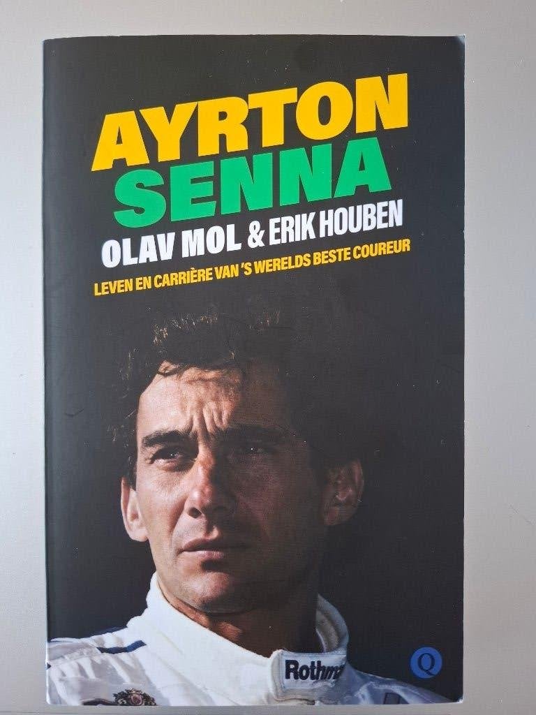 boek Ayrton Senna - Olav Mol & Erik Houben, Verzenden, Zo goed als nieuw, Overige sporten, Olav Mol & Erik Houben