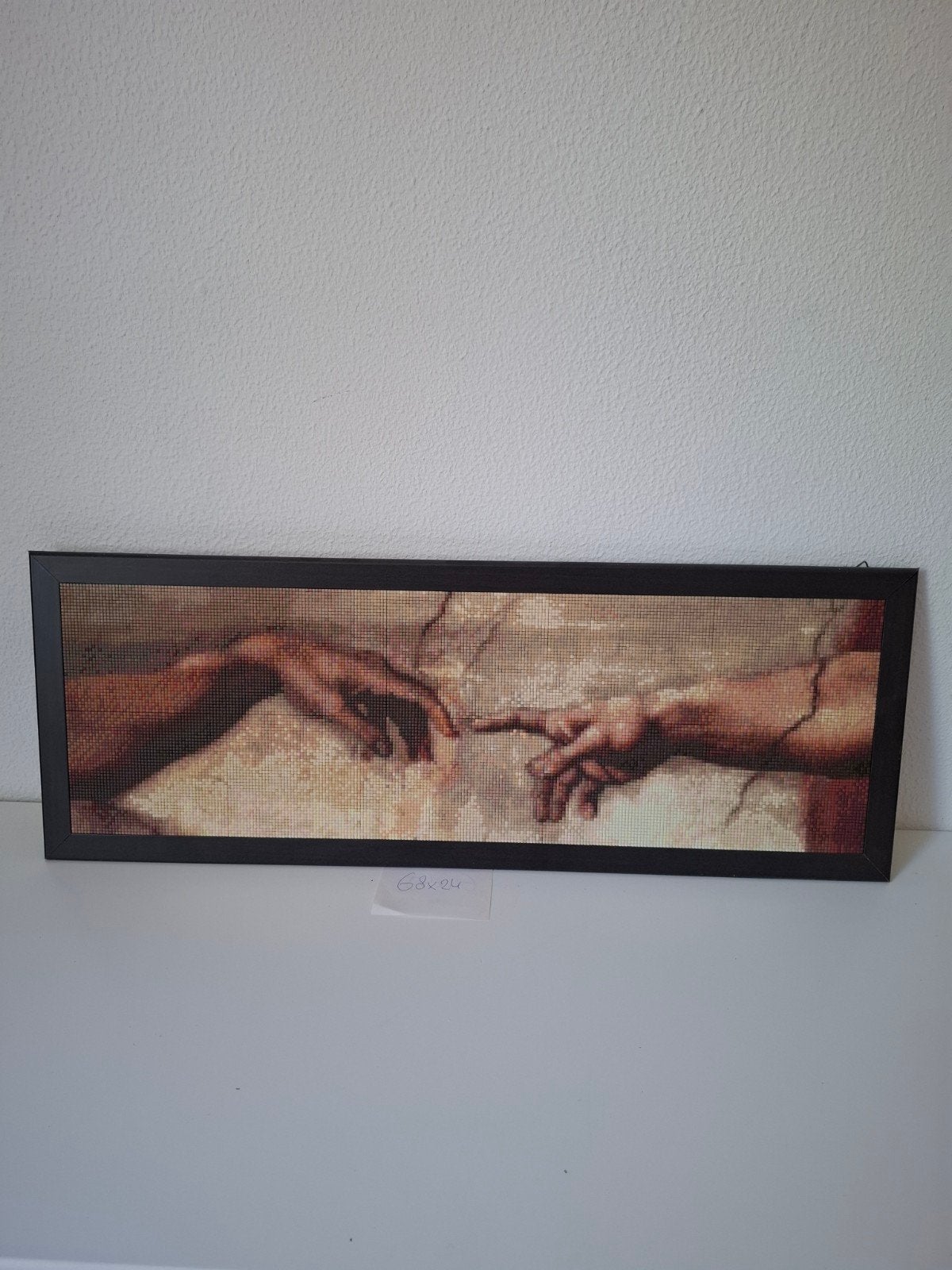 Diamond Painting 'De Schepping van Adam' - Michelangelo, Ophalen