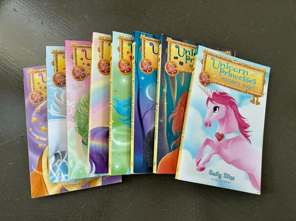 Unicorn Princesses Boekenset - 8 delen, Ophalen of Verzenden, Zo goed als nieuw, Fictie algemeen