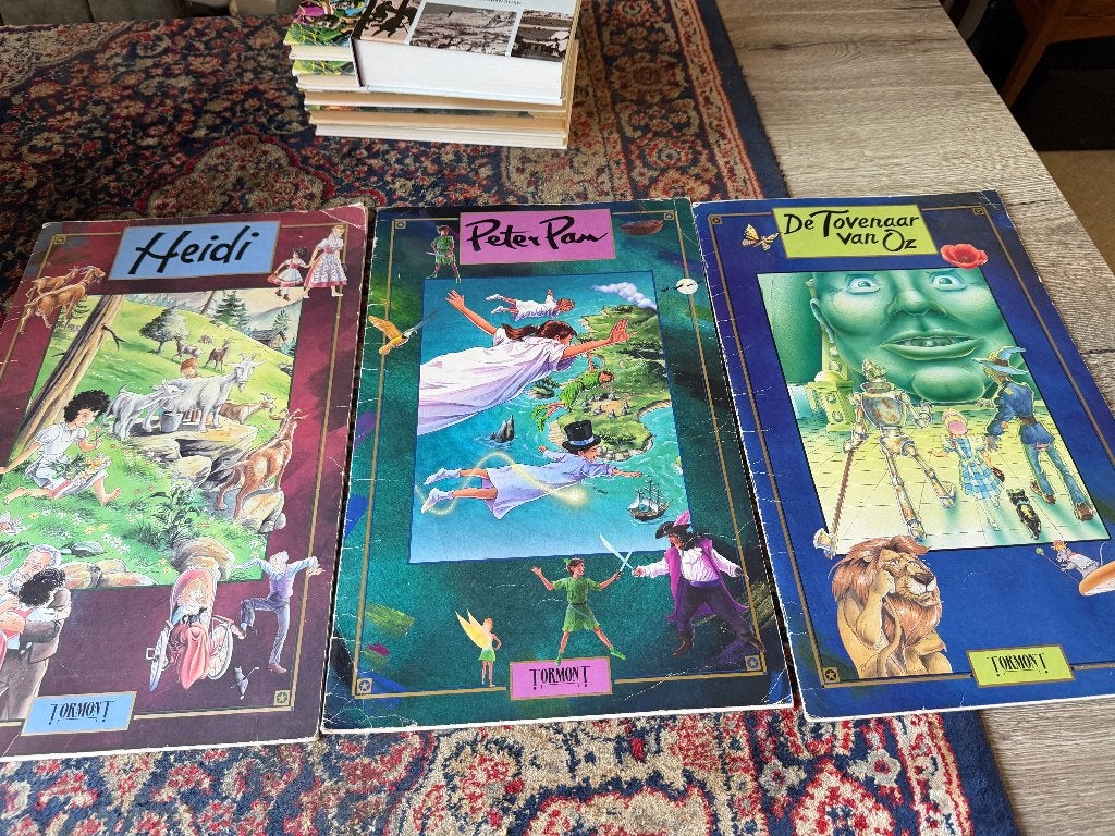 Tormont. Heidi, Peter Pan. De Tovenaar van Oz., Fictie algemeen, Ophalen of Verzenden, Tormont, Gelezen