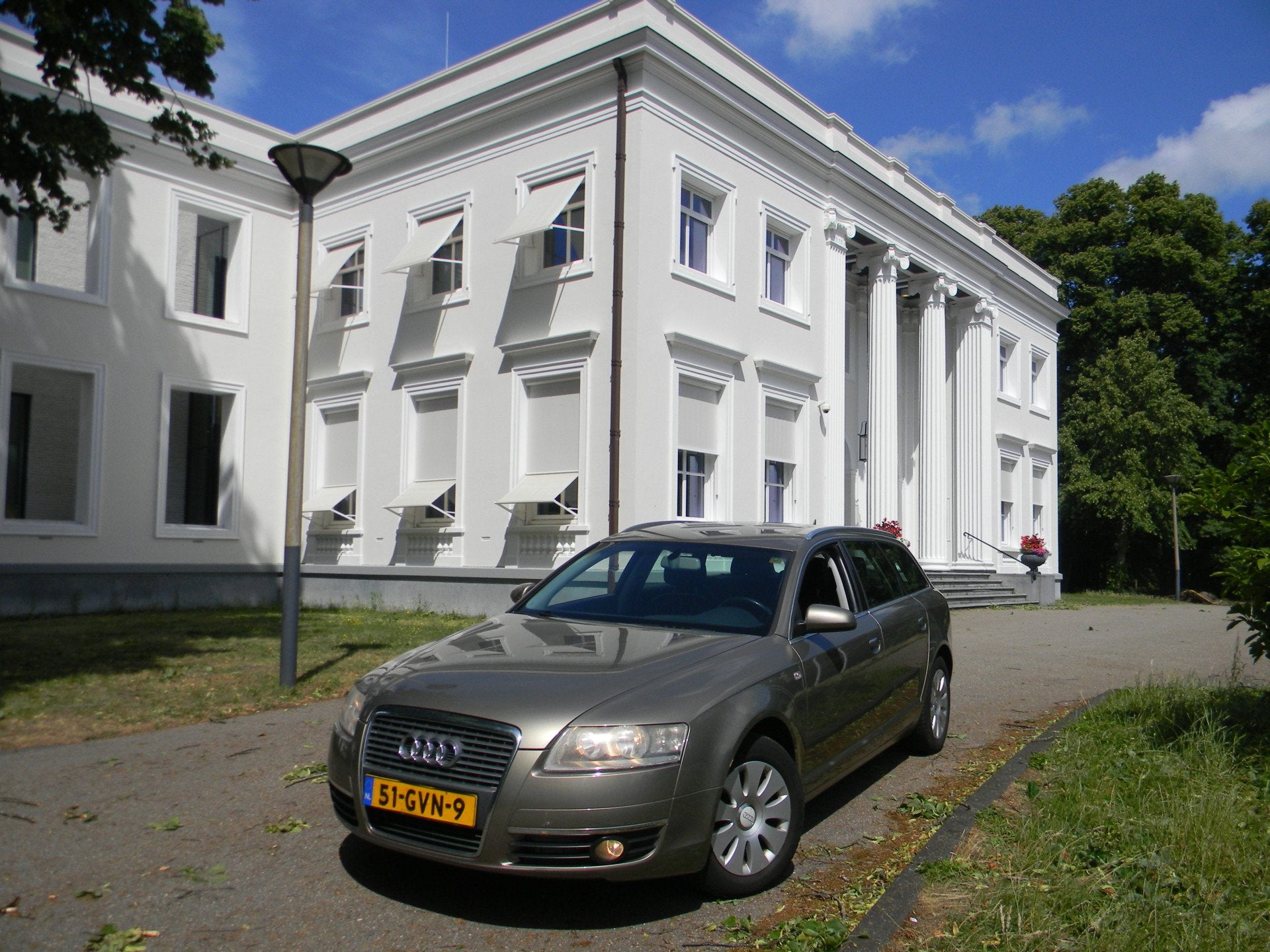 Audi A6 AVANT 2.0 TFSI AUT, AIRCO, MOOI VOLLEDER (bj 2008), Auto's, Gebruikt, 1984 cc, Beige, 170 pk