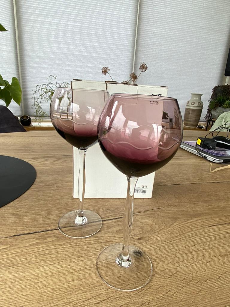 Vintage Ikea Gracil glazen, Glas of Glazen, Ophalen of Verzenden, Overige stijlen, Glas