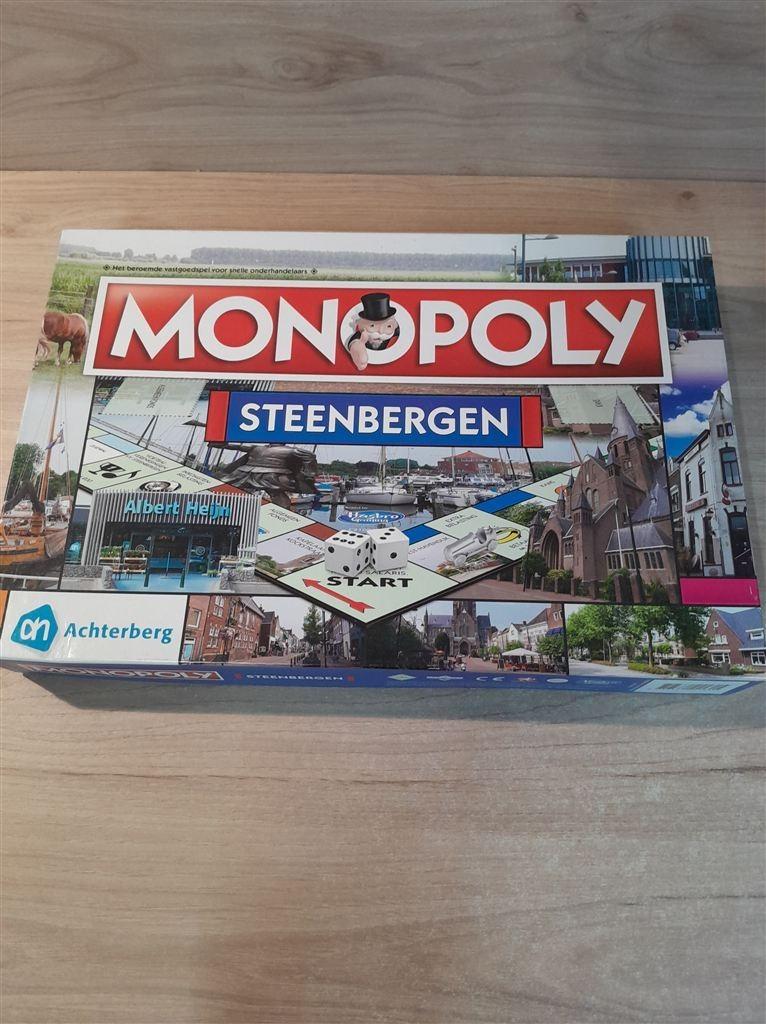 Monopoly Steenbergen - s6235, Hobby en Vrije tijd, Gezelschapsspellen | Bordspellen, Verzenden, Zo goed als nieuw