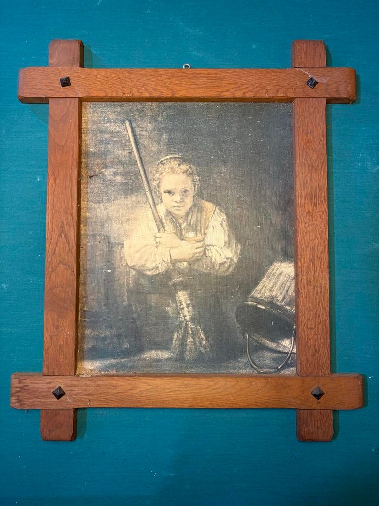 Antiek schilderij, Antiek en Kunst, Kunst | Schilderijen | Klassiek, Ophalen of Verzenden