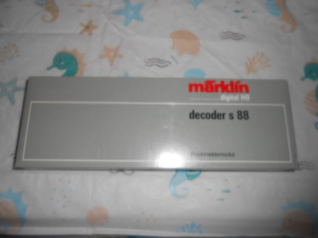 Märklin 6088,   decoder  S 88  terug meld decoder digitaal, Wisselstroom, Overige typen, Ophalen of Verzenden, Zo goed als nieuw
