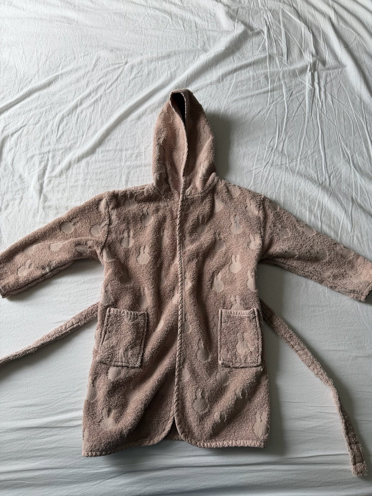 Jollein Nijntje Badjas Roze met Capuchon - Maat 3-4 jaar, Ophalen of Verzenden, Zo goed als nieuw, Jongen of Meisje