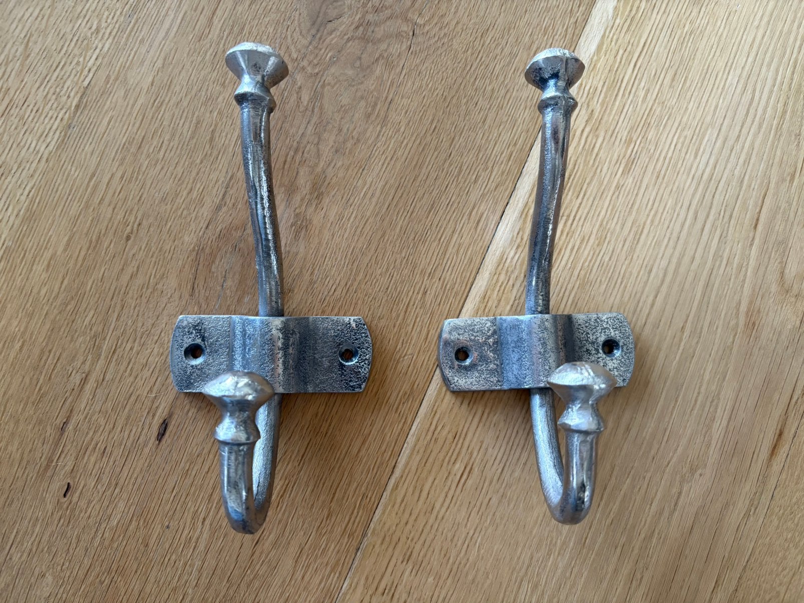 Kapstok haken twee stuks, Zo goed als nieuw, Minder dan 100 cm, Metaal, Ophalen