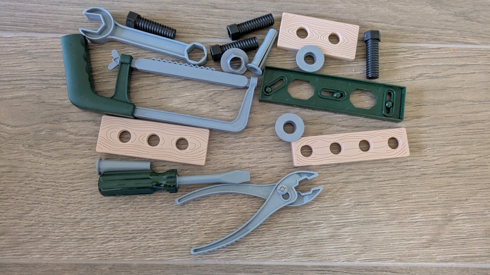 Speelgoed gereedschap set voor kinderen, Ophalen of Verzenden, Zo goed als nieuw, Bouwen