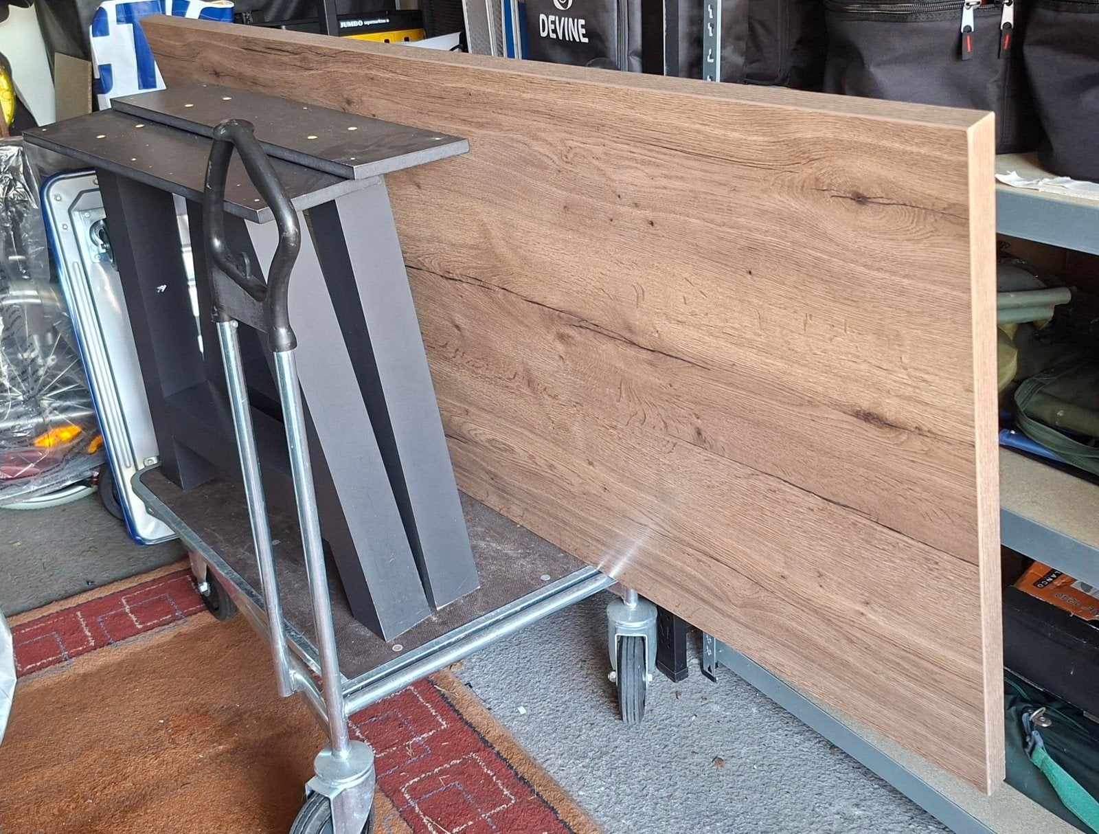 GRATIS Tafelblad met HPL 180x90 cm, Ophalen, Overige materialen, Gebruikt, 50 tot 100 cm