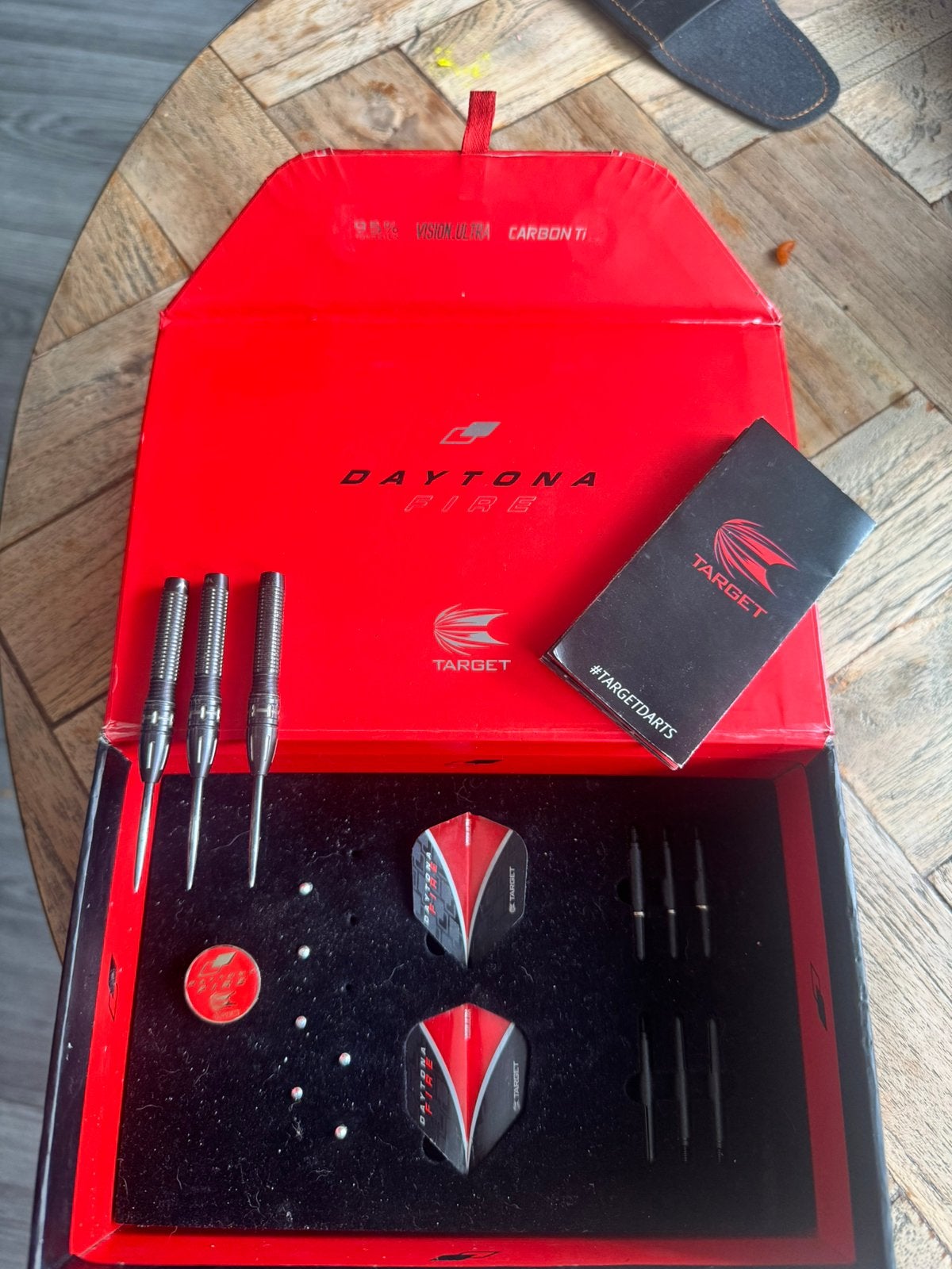Daytona fire darts, Ophalen, Gebruikt, Pijlen