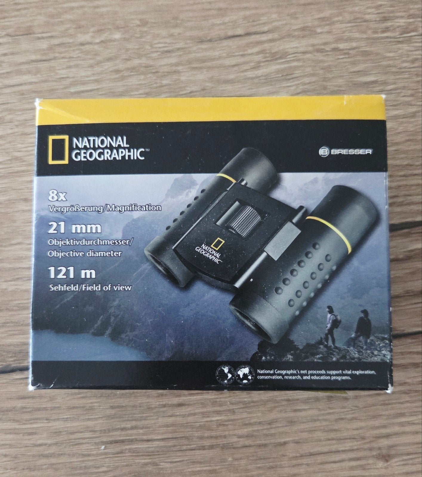 National Geographic verrekijker, Ophalen of Verzenden, Nieuw, 8 tot 12x, Dakkant (recht)