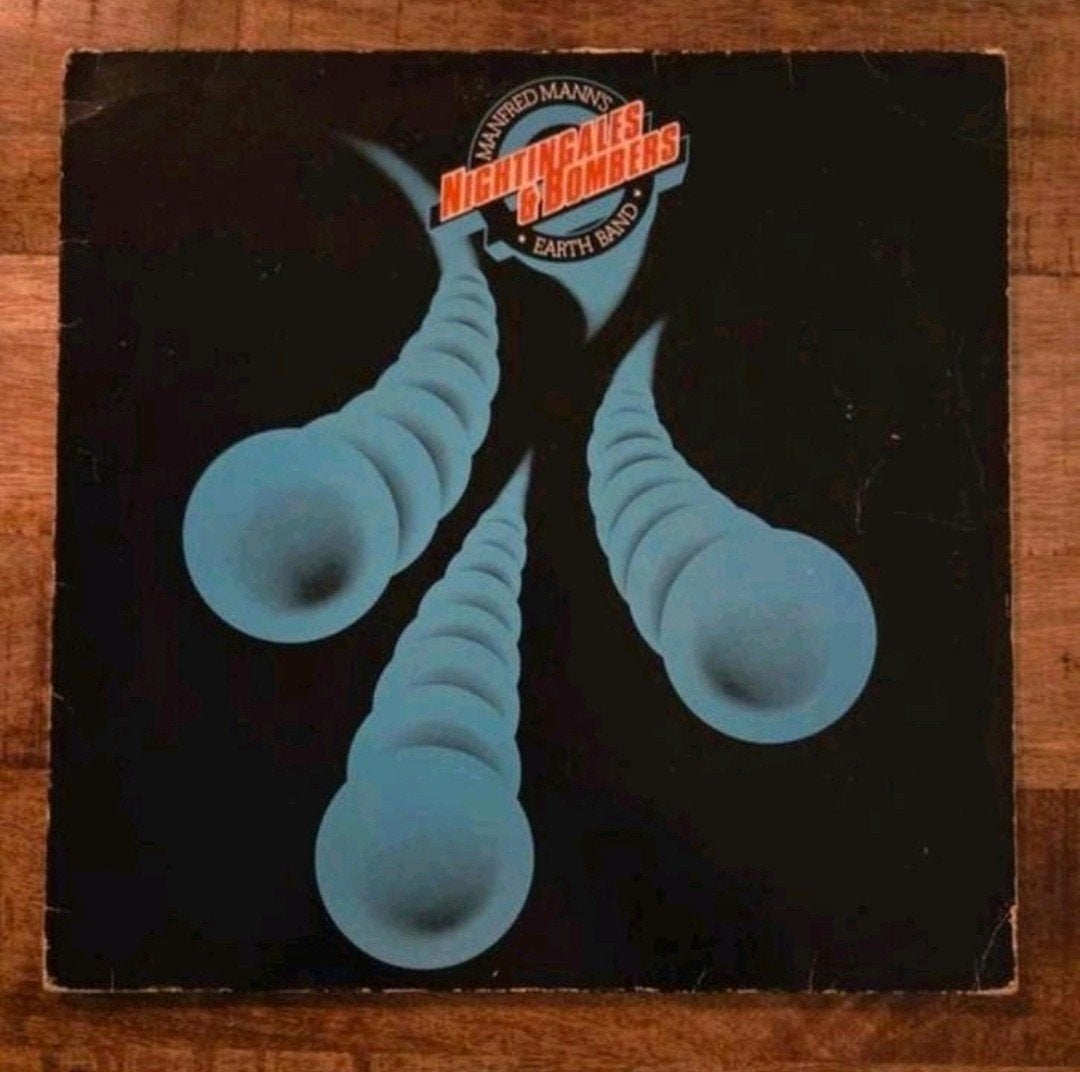 Lp Manfred Mann's Earth Band Nightingales & Bombers, Ophalen of Verzenden