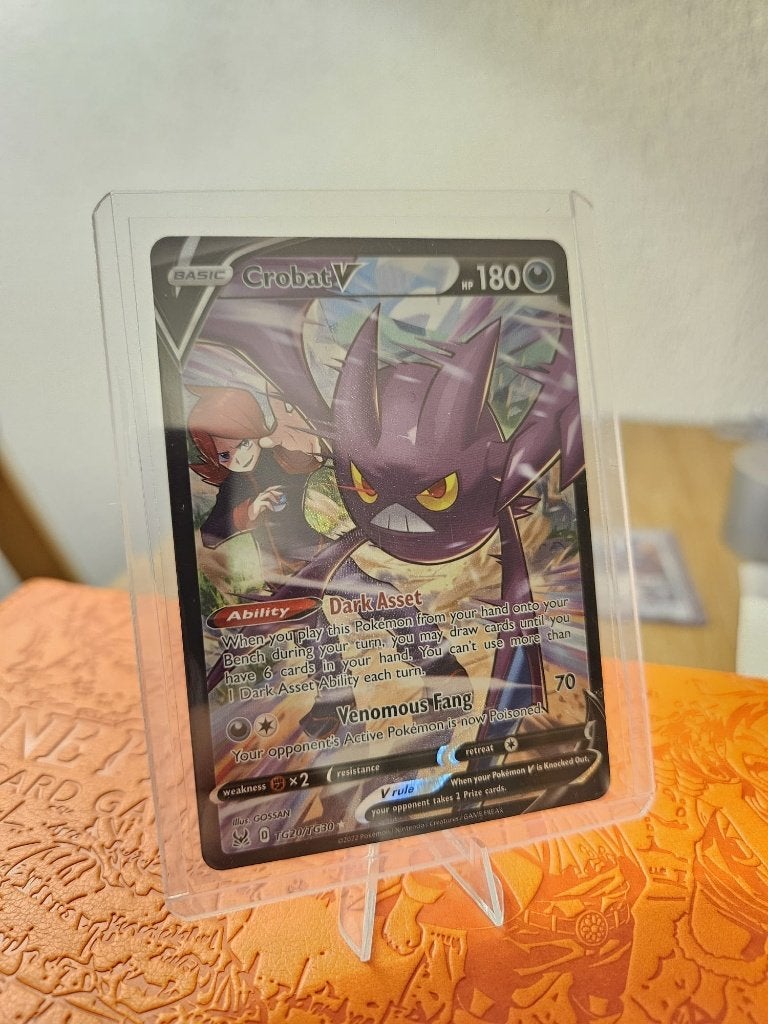 Pokémon - Crobat V (Lost Origin TG20/TG30), Verzenden, Zo goed als nieuw, Losse kaart, Foil