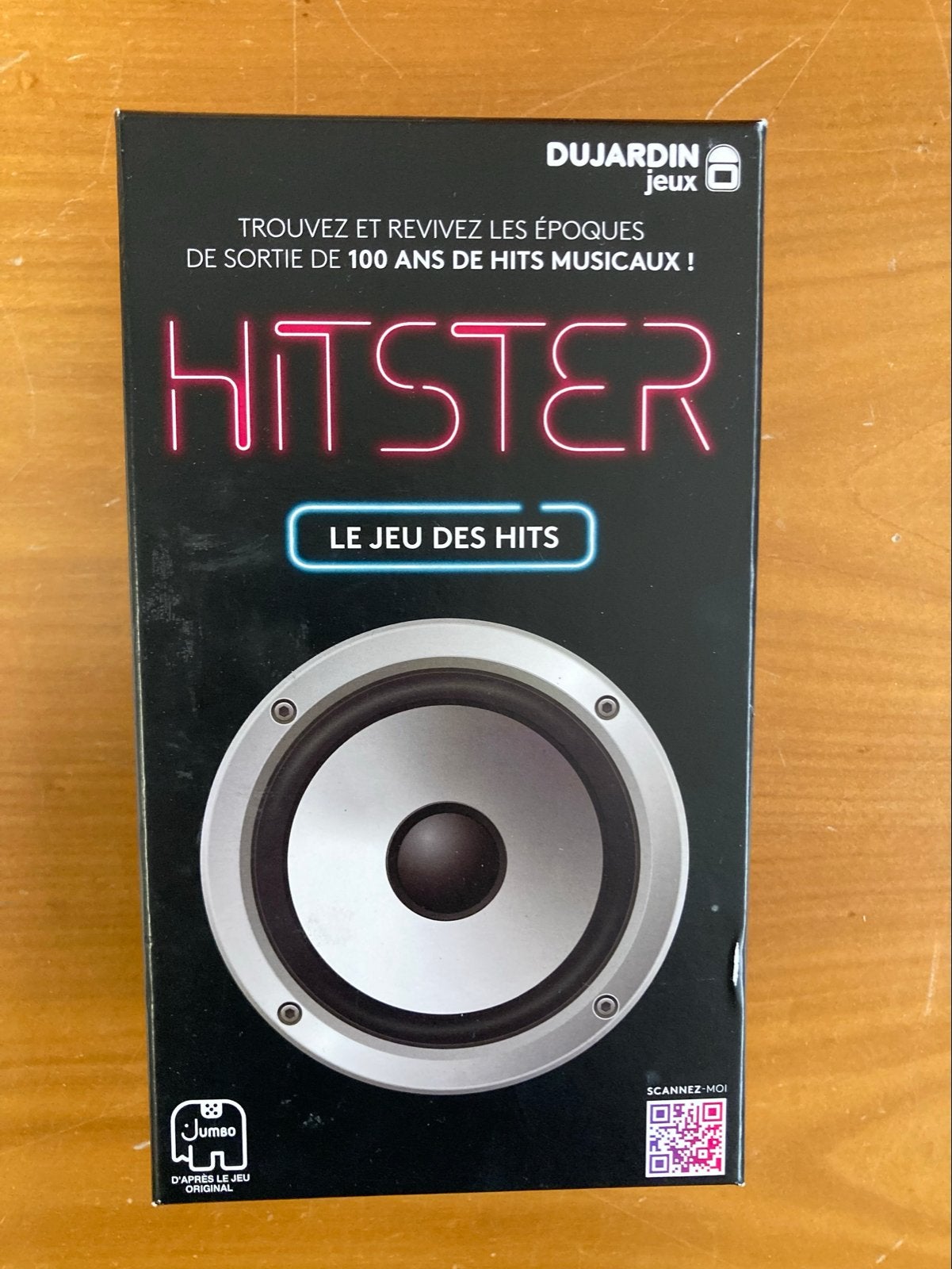 Hitster: Het Franse Muziek Vakantiespel, W, Ophalen of Verzenden, Zo goed als nieuw, Drie of vier spelers
