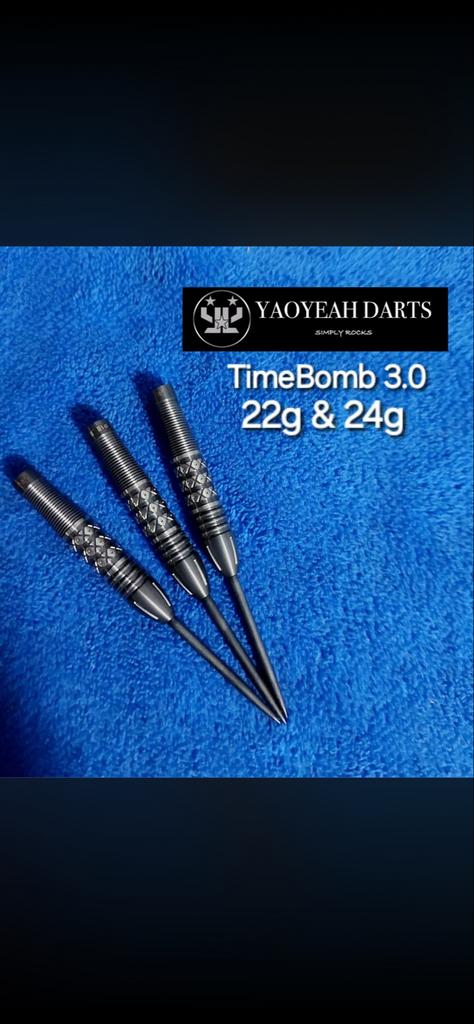 Yaoyeah TimeBomb 2.0 22g Darts - Zeldzaam!, Sport en Fitness, Darts, Verzenden, Nieuw, Pijlen