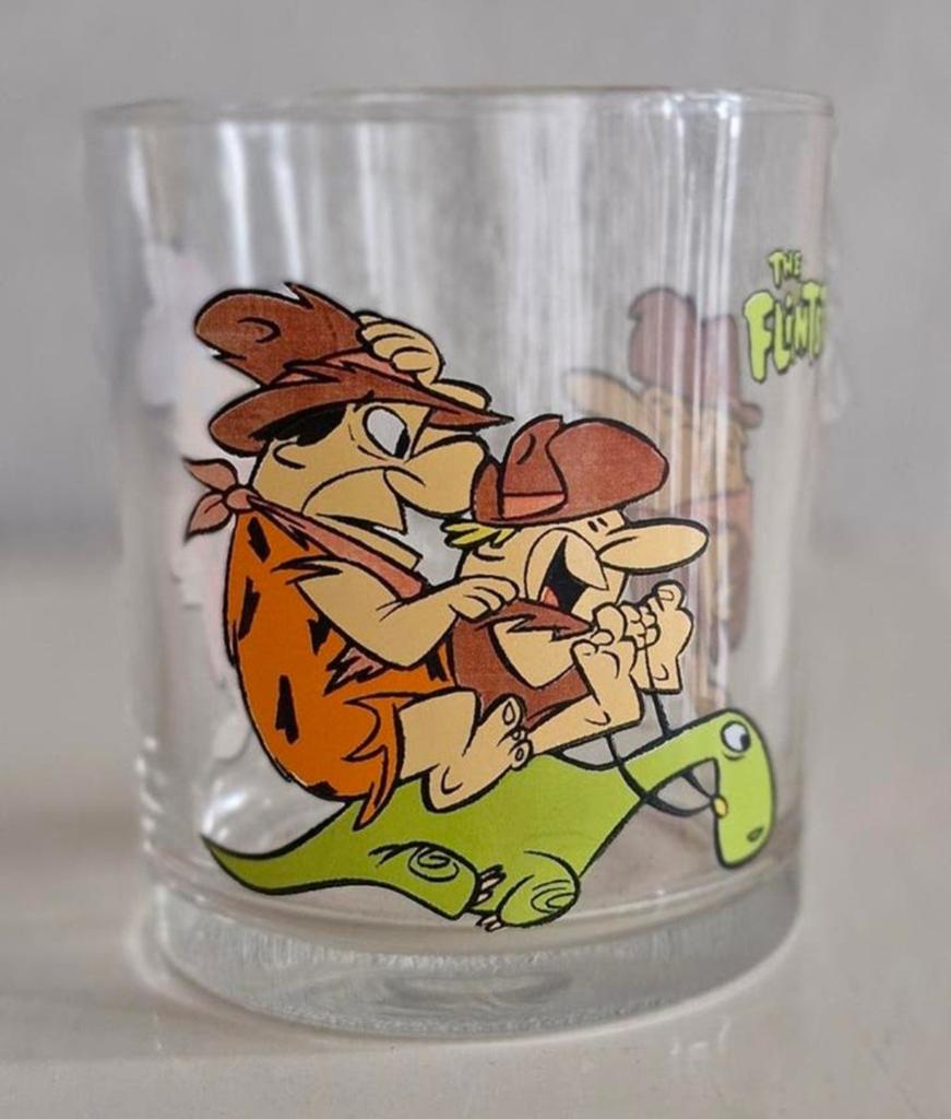 Glas Penotti The Flinstones, Ophalen of Verzenden, Zo goed als nieuw