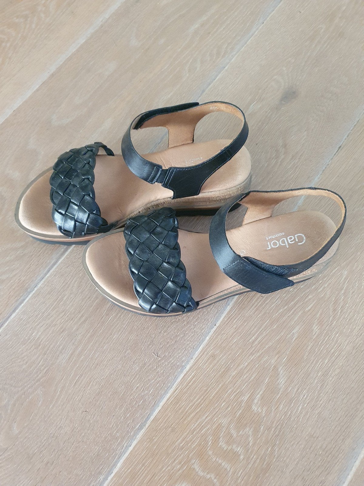 Gabor leren sandalen maat 40 zwart, Kleding | Dames, Schoenen, Zwart, Gabor, Nieuw, Sandalen of Muiltjes
