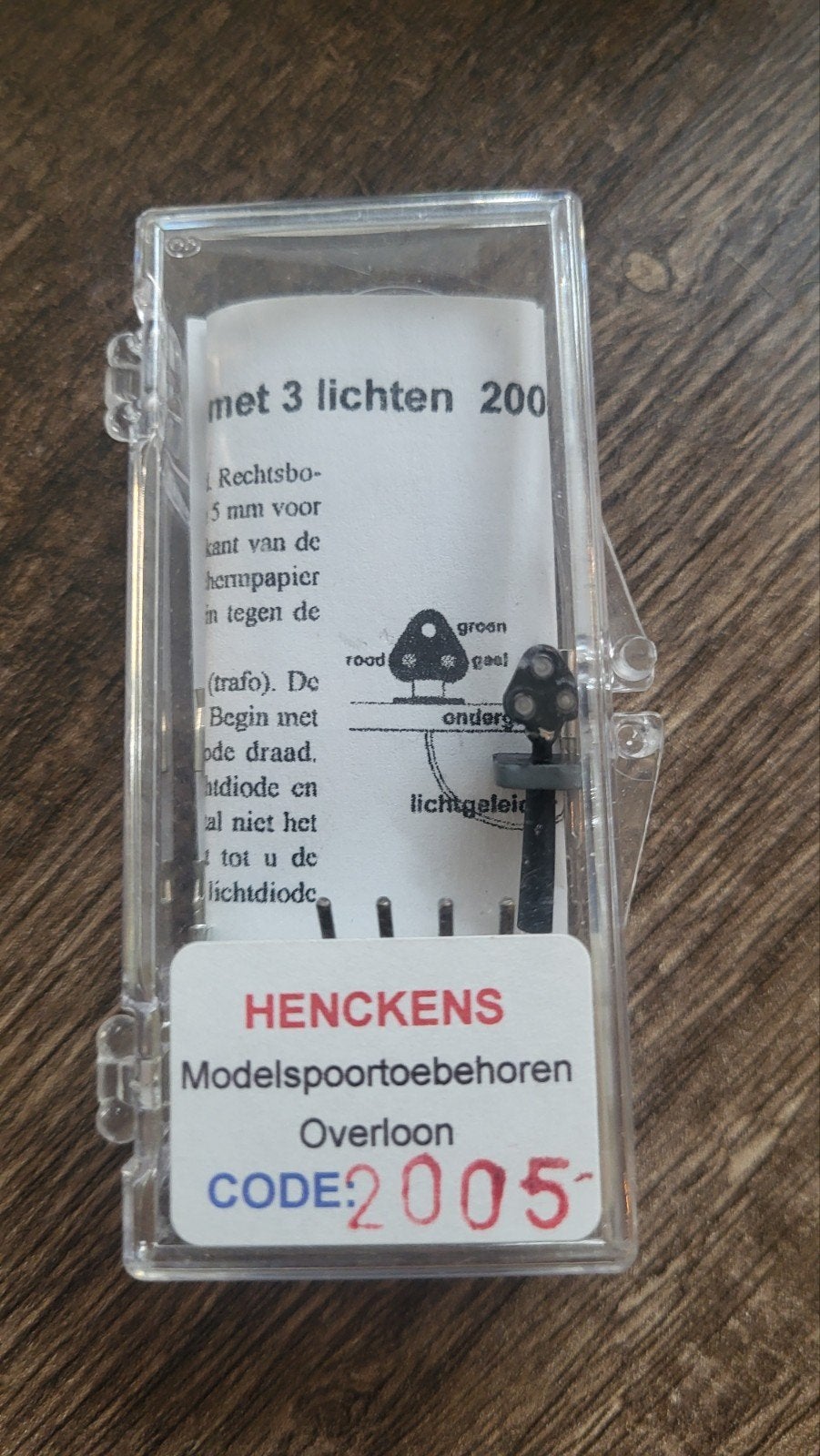 HENCKENS 2005 - NS SEIN, Overige merken, Gelijkstroom, Wagon, Ophalen of Verzenden
