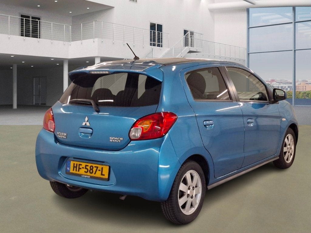 Mitsubishi Space Star 1.0 Bright/ ZUINIG/ LAAG KM, Auto's, Voorwielaandrijving, Start-stop-systeem, Gebruikt, Euro 6