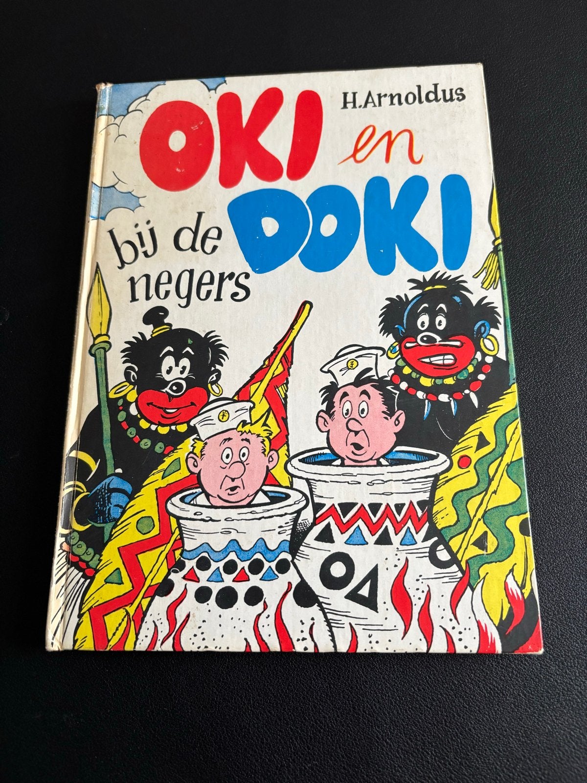 Oki en Doki bij de negers - H. Arnoldus (20e druk), Boeken, Ophalen of Verzenden, Gelezen, Fictie algemeen