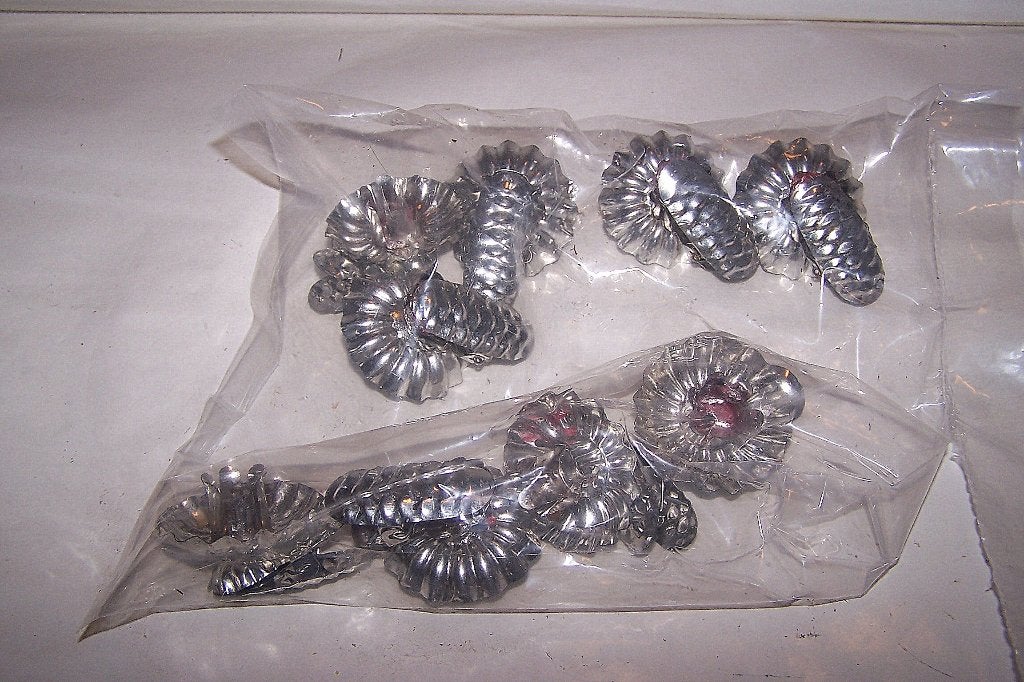 9x vintage Kerstboomknijpers voor kaarsen. Izgs., Ophalen of Verzenden, Zo goed als nieuw