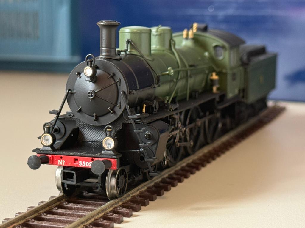 Zeldzaam Liliput L131999 NS 3505 NS groen, Hobby en Vrije tijd, Modeltreinen | H0, Ophalen of Verzenden, Liliput, Gelijkstroom