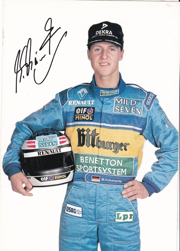 Michael Schumacher Formel 1 Weltmeister '94 fur Benneton, Ophalen, Nieuw, Formule 1