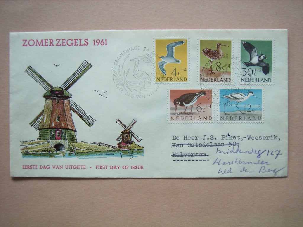 FDC  Nederland fdc e47, Ophalen of Verzenden, Beschreven, Nederland