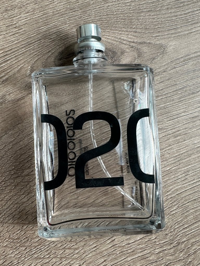 Molecule 02 Escentric Molecules parfum lege flesje 100 ml, Verzamelen, Parfumverzamelingen, Ophalen of Verzenden, Gebruikt, Parfumfles