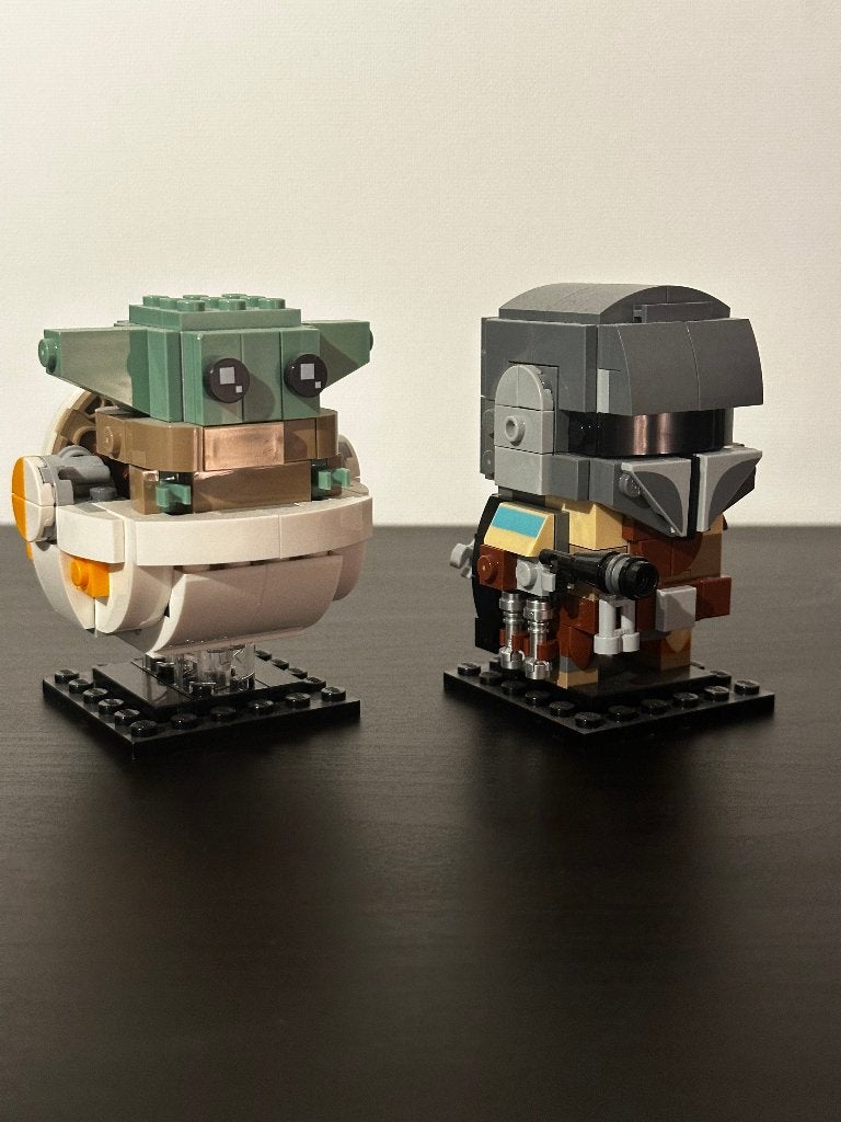 Lego The Mandalorian & the Child 75317, BrickHeadz, Lego, Compleet, Ophalen of Verzenden